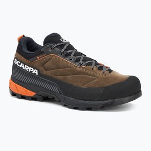 Încălțăminte de abordare pentru bărbați SCARPA Rapid Xt Gtx caribou / rust orange
