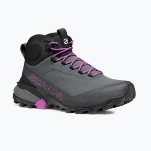 Încălțăminte de trekking pentru femei SCARPA Ribelle Cross 2 Mid GTX dark gray/purple