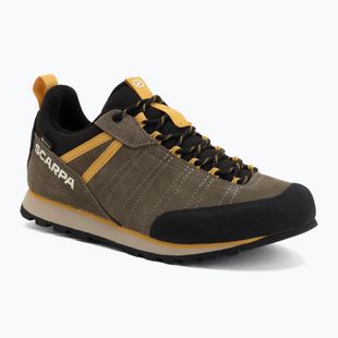 Încălțăminte de trekking pentru bărbați SCARPA Crux 2 GTX kalamata/lemon curry