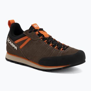 Încălțăminte de trekking pentru bărbați SCARPA Crux 2 caribou/rust orange