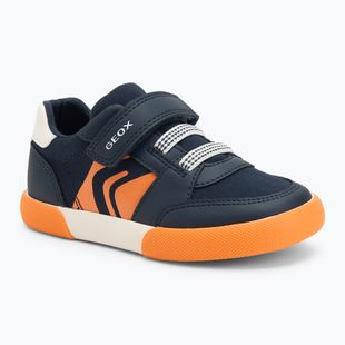 Încălțăminte pentru copii Geox Gisli navy/orange