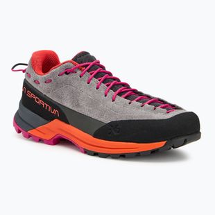 Încălțăminte de abordare pentru femei La Sportiva Tx Guide Leather grey/cherry tomato