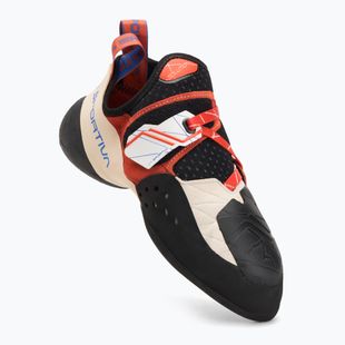 Încălțăminte de cățărare pentru femei La Sportiva Solution white/lily orange