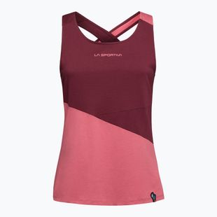 Tricou pentru femei La Sportiva Twist Tank rosebay / rosewood