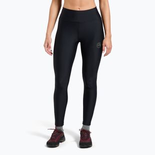 Colanți de alpinism pentru femei La Sportiva Aerial black / aspen green