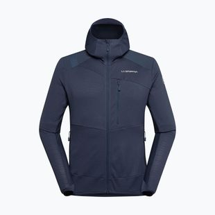 Bluză fleece pentru bărbați La Sportiva Aequilibrium Thermal Hoody night sky/chalk