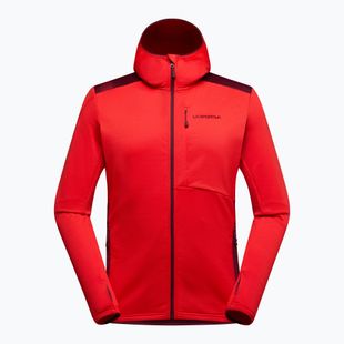 Hanorac de trekking pentru bărbați La Sportiva Chill Thermal Hoody mountain red / redwood