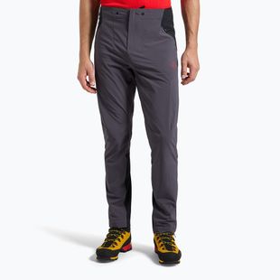 Pantaloni de trekking pentru bărbați La Sportiva Monument onyx/mountain red
