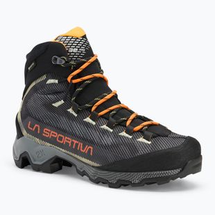 Cizme de munte pentru bărbați La Sportiva Aequilibrium Hike GTX carbon/ papaya