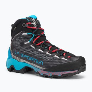 Încălțăminte de trekking pentru femei La Sportiva Aequilibrium Hike GTX carbon/malibu blue