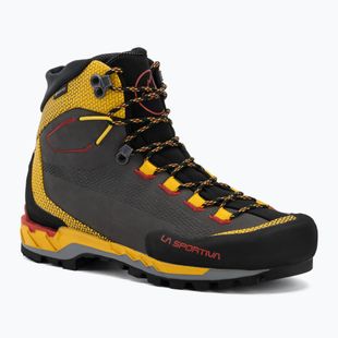 Încălțăminte de munte pentru bărbați La Sportiva Trango Tech Leather GTX black/yellow