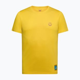 Tricou pentru bărbați La Sportiva Climbing on the Moon giallo/viola
