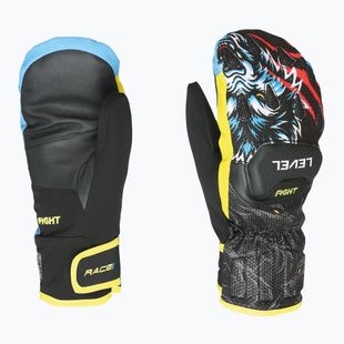 Mănuși de schi Level Race Replica Mitt black/yellow