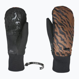 Mănuși de schi pentru femei Level Coral Mitt black/camo