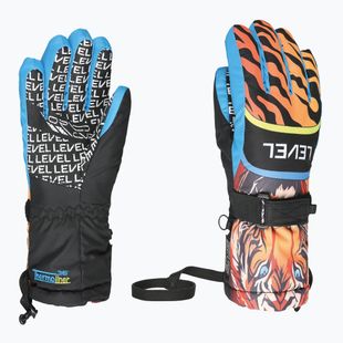 Mănuși de snowboard pentru copii Level Junior logos