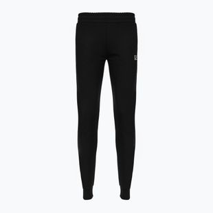 Pantaloni negri EA7 Emporio Armani Emporio Armani Train Logo Series Essential pentru femei