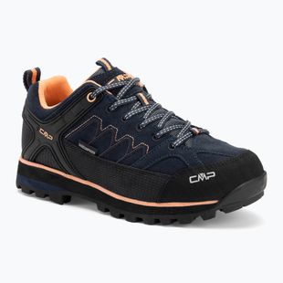 Încălțăminte de trekking pentru femei CMP Moon Low Wp blue ink/sunrise