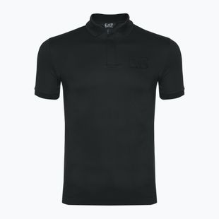 Tricou pentru bărbați  EA7 Emporio Armani Train Lux Polo Modal black