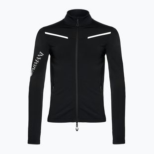 Bluză de schi pentru bărbați EA7 Emporio Armani Ski Kitzbuhel Colorblock Powerstretch T-Top black