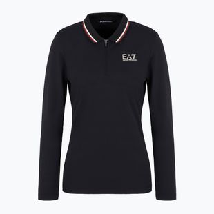 Longsleeve pentru femei EA7 Emporio Armani Golf Pro Polo black