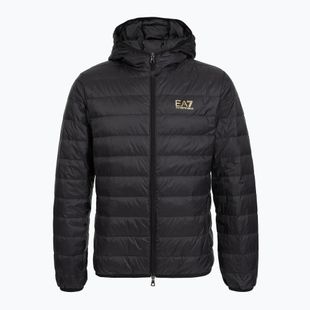 Geacă pentru bărbați EA7 Emporio Armani Train Core Id Down Light Jacket Hoodie black