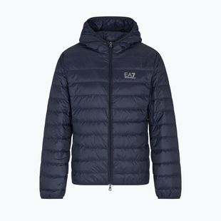 Geacă pentru bărbați EA7 Emporio Armani Train Core Id Down Light Jacket Hoodie armani blue