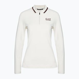 Longsleeve pentru femei EA7 Emporio Armani Golf Pro Polo silver birch