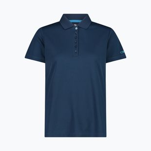 Tricou polo pentru femei CMP albastru 3T59676/02MN