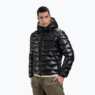 Geacă izolată pentru bărbați Blaueer USA Bryant black inside beige