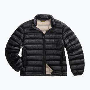 Geacă pentru bărbați Blauer USA Sewall black inside mist grey