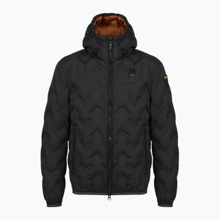 Geacă pentru bărbați Blauer USA Piery black inside brown