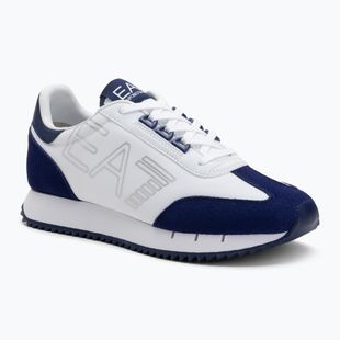 Încălțăminte EA7 Emporio Armani Black & White Vintage white/medieval blu