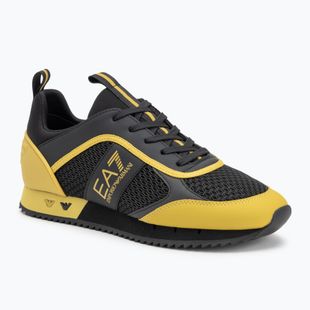 Încălțăminte EA7 Emporio Armani Black & White Laces black/antique moss