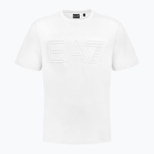 Tricou pentru bărbați EA7 Emporio Armani Logo Series white