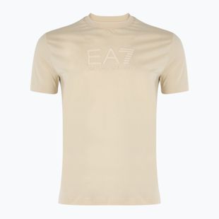 Tricou pentru bărbați EA7 Emporio Armani Visibility Cotton Crew almond milk