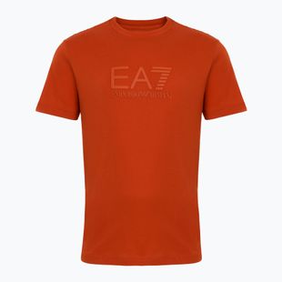 Tricou pentru bărbați EA7 Emporio Armani Visibility Cotton Crew rooibos tea