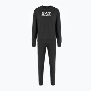 Trening pentru femei EA7 Emporio Armani Train Tracksuit MaxiLogo black