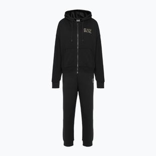 Trening pentru femei EA7 Emporio Armani Train Visibility Tracksuit HO CH FZ black/gold