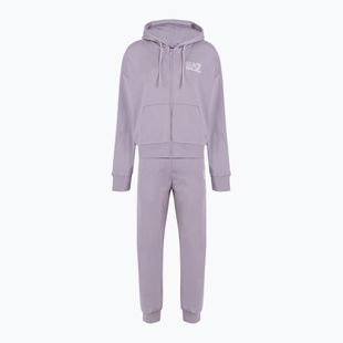 Trening pentru femei  EA7 Emporio Armani Train Visibility Tracksuit HO CH FZ lavender grey