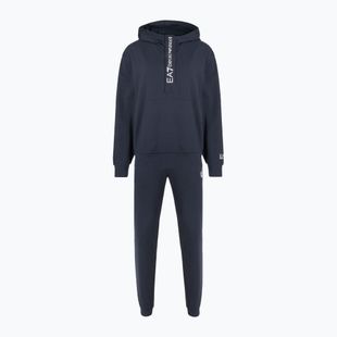 Trening pentru femei EA7 Emporio Armani Train Tracksuit HO 1/4 Zip armani blue
