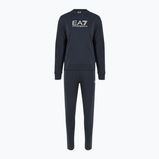 Trening pentru femei EA7 Emporio Armani Train Tracksuit MaxiLogo armani blue
