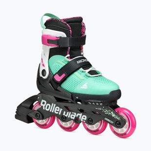 Role pentru copii Rollerblade Microblade XT Jr black/sea green