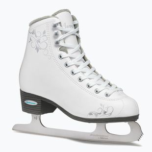 Patine artistice pentru femei Bladerunner Aurora W white/silver