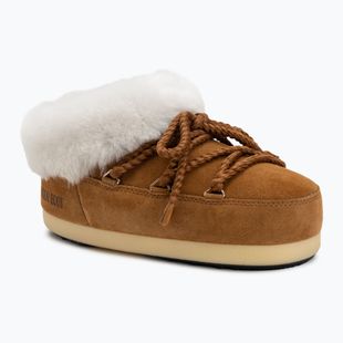 Ghete de zăpadă pentru bărbați  Moon Boot Evx Mule Suede cognac/natural