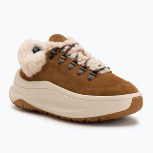 Ghete de zăpadă pentru femei  Moon Boot Moon247 City Shearling cognac