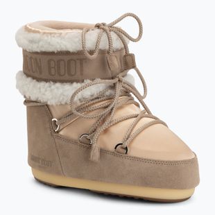 Ghete pentru femei Moon Boot Icon Low Pearly Plus pale peach/sand
