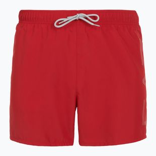 Șort de înot pentru bărbați EA7 Emporio Armani Swim Trunks With Oversized Logo equestrian red / silver