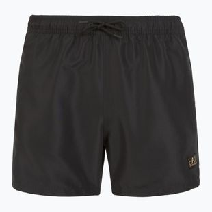 Șort de înot pentru bărbați EA7 Emporio Armani Gold Label Boxer black