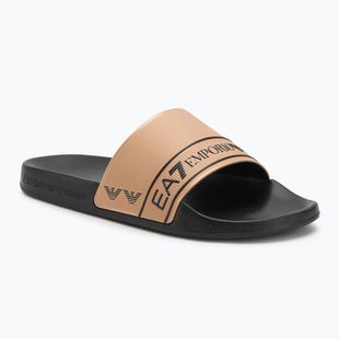 Papuci EA7 Emporio ArmaniWater Sports Tape black / gold