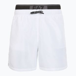 Șort de înot pentru bărbați EA7 Emporio Armani Logo Tape Boxer white